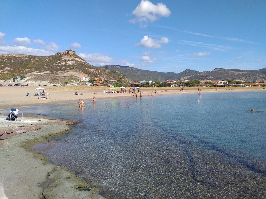 Bosa Marina beach